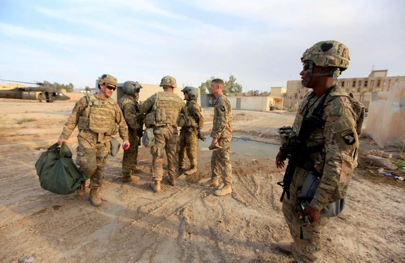 قلق عراقي من التصعيد بعد هجوم القاعدة العسكرية