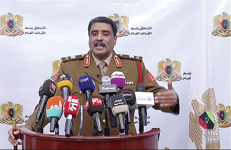 الجيش الليبي: أنقرة نقلت مرتزقة إلى ليبيا بأموال قطرية