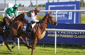 «هتال» يتوج بلقب كأس رئيس الدولة للخيول العربية في دونكاستر