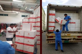 الهلال الأحمر الإماراتي يعزز حضور (حفظ النعمة) لدعم الحاجات الإنسانية