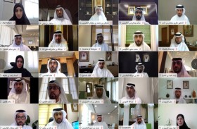 ولي عهد الشارقة يترأس اجتماع المجلس التنفيذي عن بعد
