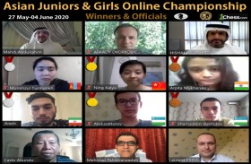 رئيس الاتحاد الدولي للشطرنج يتوج أوزبكستان والصين أبطال شباب وفتيات آسيا 