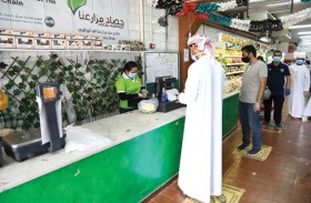 بلدية مدينة العين تحرر 113 مخالفة لعدم ارتداء الكمامات الطبية في الأماكن المغلقة 