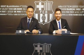بارتوميو: ميسي سيوقع عقداً جديداً مع برشلونة
