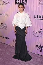 الممثلة الكولومبية كاميلا بيريز تحضر الاحتفال السنوي الخامس لجمعية اختيار النقاد للسينما والتلفزيون اللاتيني، في لوس أنجلوس. ا ف ب