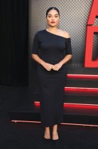 الممثلة الأمريكية بريتاني أوغرادي لدى حضورها العرض الخاص لفيلم «بيت الديناميت» في هوليوود، كاليفورنيا. ا ف ب