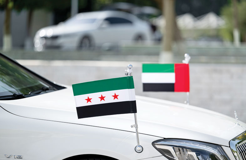 رئيس الدولة يؤكد دعم الإمارات كل ما يحقق تطلعات الشعب السوري الشقيق نحو الاستقرار والتنمية 