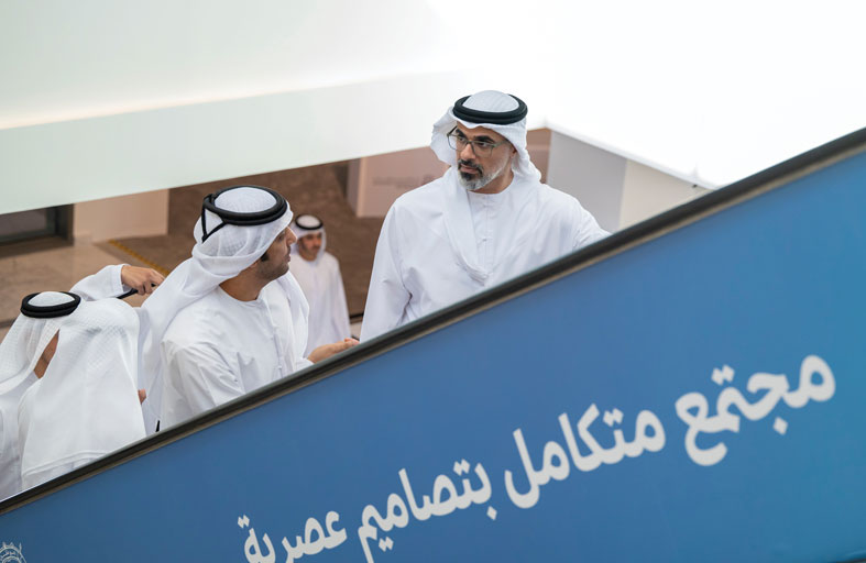 بتوجيهات رئيس الدولة.. خالد بن محمد بن زايد يُدشن مشروع الوثبة السكني 