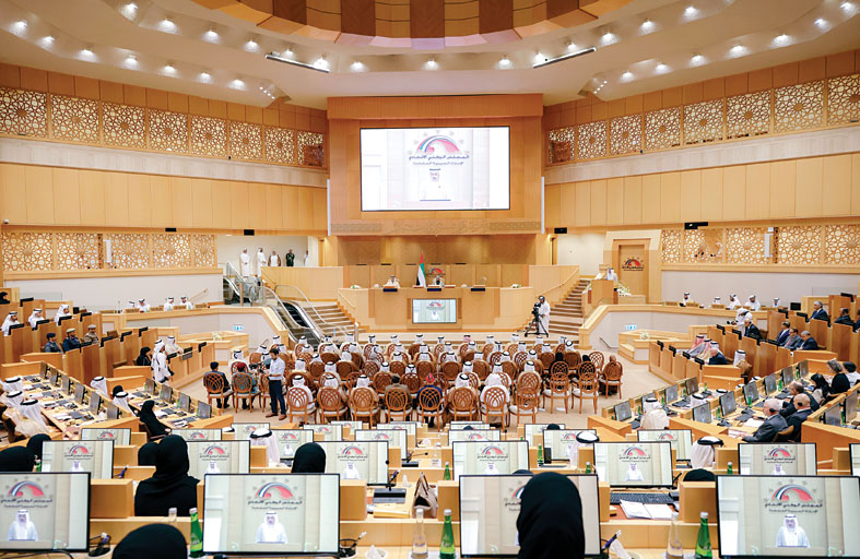 نيابة عن صاحب السموّ رئيس الدولة.. محمد بن راشد يفتتح دور الانعقاد العادي الثالث من الفصل التشريعي الثامن عشر للمجلس الوطني الاتحادي 