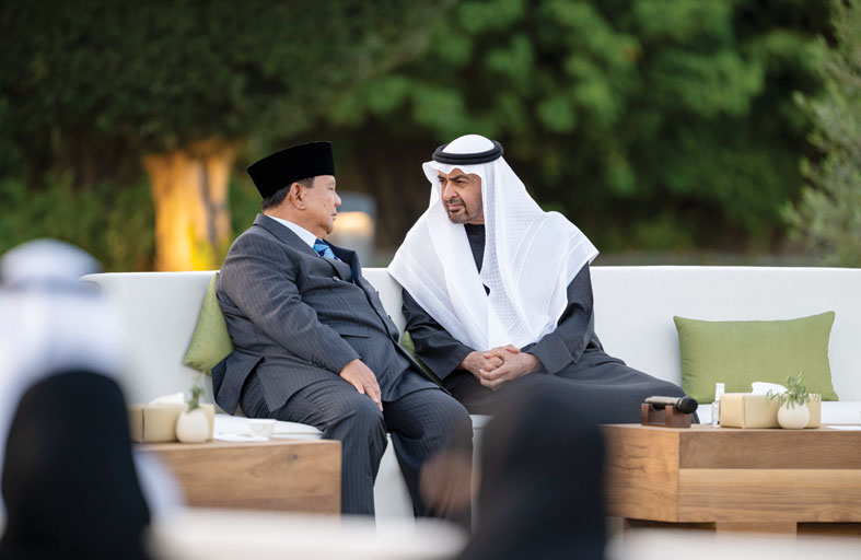 رئيس الدولة يستقبل حكام الإمارات بمناسبة شهر رمضان المبارك 