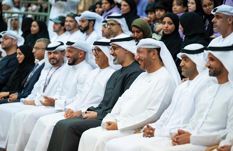 ولي عهد أبوظبي يؤكد أهمية البطولة في تسليط الضوء على المواهب الوطنية الشابة  