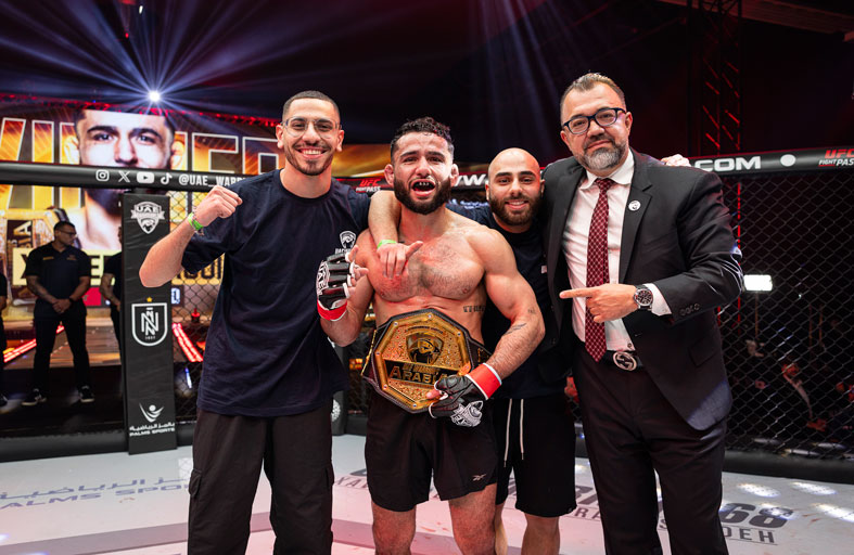 «أساف» و «موغاميد» بطلا النسخة الدولية من «محاربي الإمارات» 