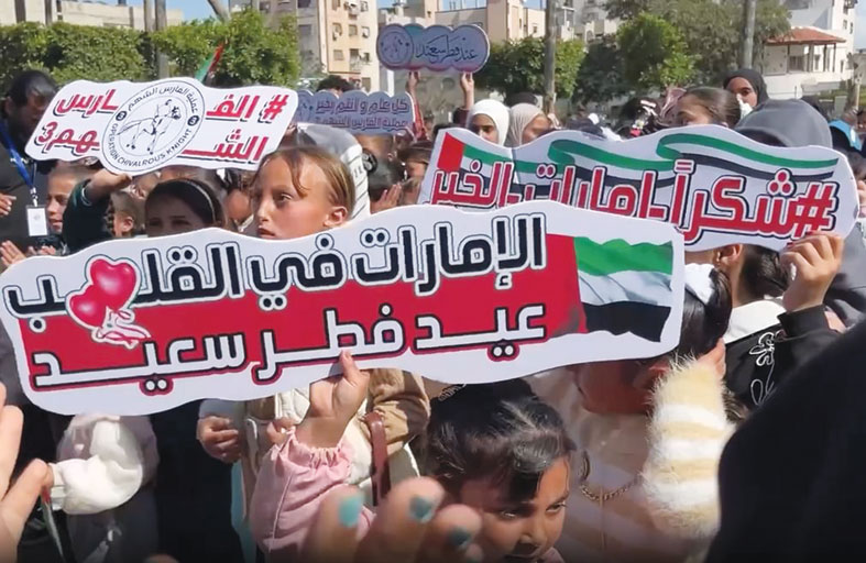 «الفارس الشهم 3» تنظم كرنفالاً ترفيهياً للأطفال في غزة احتفاء بعيد الفطر 