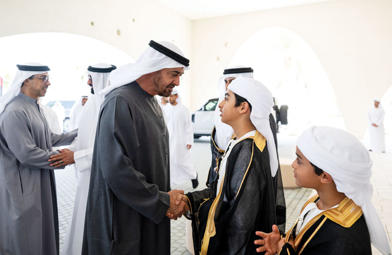 رئيس الدولة يحضر أفراح الكمدة والبواردي 