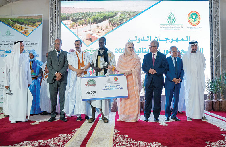 افتتاح المهرجان الدولي الرابع للتمور الموريتانية 2025 