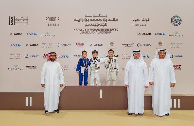 بني ياس بطلاً والعين وصيفاً للجولة الثانية من بطولة خالد بن محمد بن زايد للجوجيتسو 