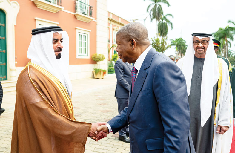 رئيس الدولة يؤكد توجه الامارات الإستراتيجي لتعزيز شراكاتها التنموية مع دول القارة الإفريقية 
