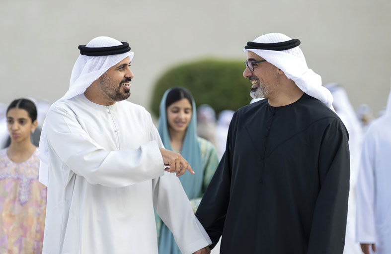 خالد بن محمد بن زايد يزور مهرجان الحصن 2026 