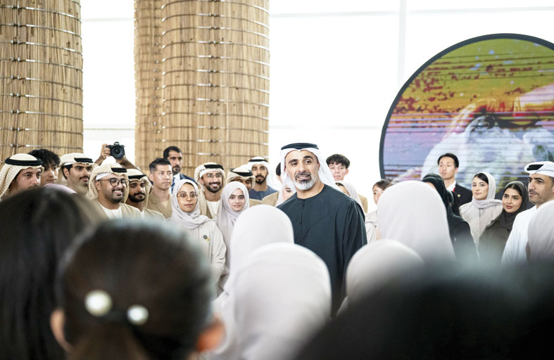 ولي عهد أبوظبي يزور جناح الإمارات في معرض «إكسبو 2025 أوساكا» 