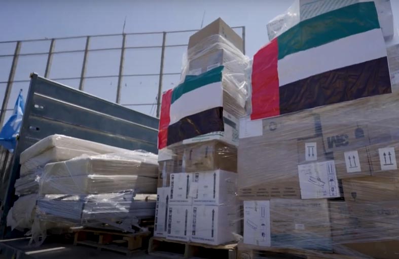 في إطار عملية «الفارس الشهم 3» الإنسانية.. تقديم مساعدات طبية وأدوية للمستشفى الميداني البريطاني 