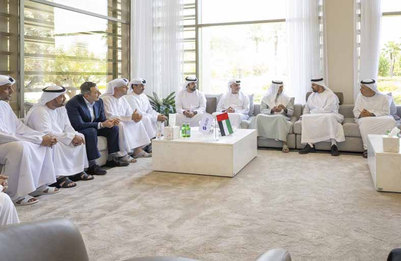 ذياب بن محمد بن زايد يشهد الإعلان عن البرامج الصيفية لصندوق الوطن بحضور نهيان بن مبارك 