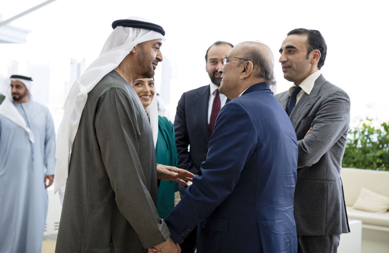 رئيس الدولة: عضوية باكستان في مجلس الأمن الدولي تعزز تعاونها مع دولة الإمارات في منظمة الأمم المتحدة لدعم السلام  