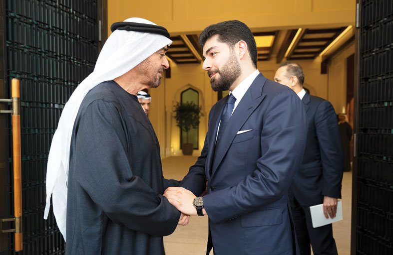 رئيس الدولة يستعرض مع رئيس إقليم كردستان العراق أوجه التعاون والتطورات الإقليمية 