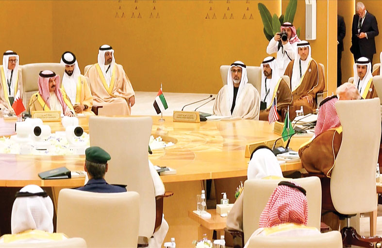 ولي عهد أبوظبي يؤكد أهمية القمة في تعزيز الشراكة الاستراتيجية بين الجانبين وترسيخ الأمن والاستقرار الإقليمي والدولي 