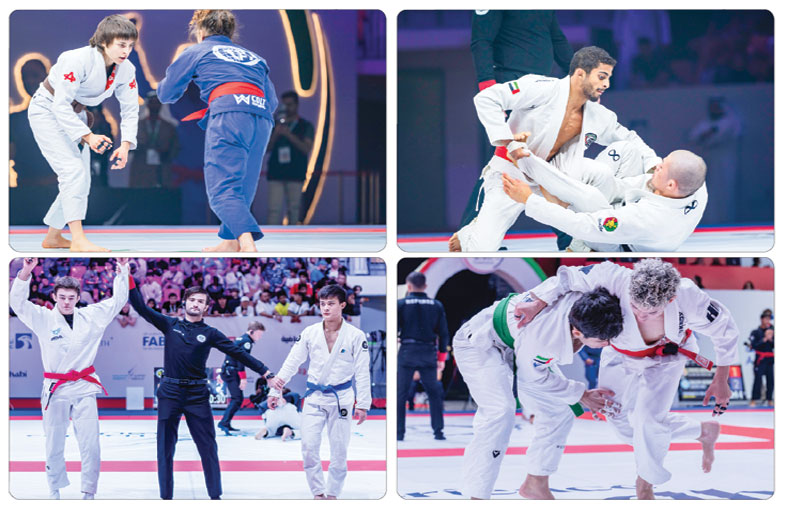 النسخة السابعة عشرة من بطولة أبوظبي العالمية لمحترفي الجوجيتسو تنطلق اليوم  