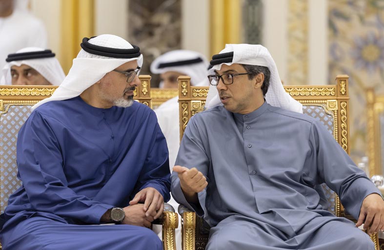 رئيس الدولة يستقبل حكام الإمارات وأولياء العهود ونواب الحكام بمناسبة شهر رمضان المبارك 