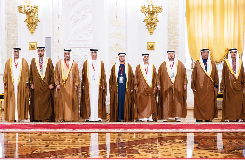 رئيس الدولة يؤكد أهمية العمل على ترسيخ أسباب السلام والاستقرار في العالم 