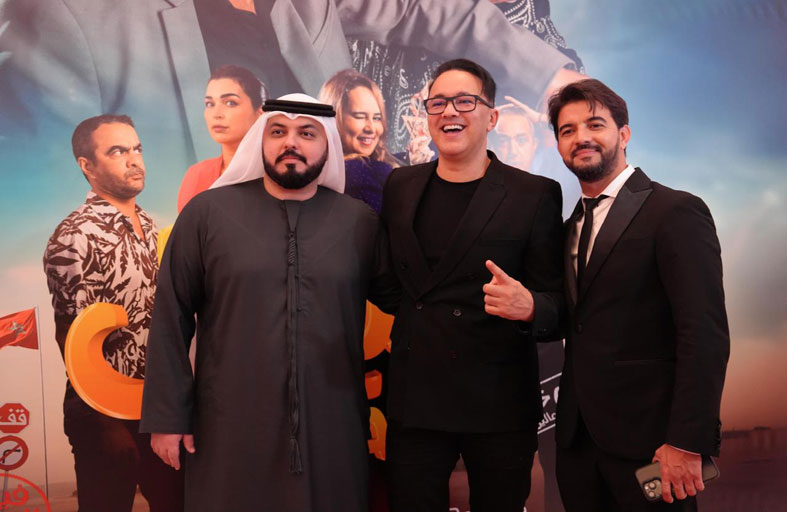 عرض خاص لفيلم “البطل” في دبي بحضور نجوم الفن والإعلام 