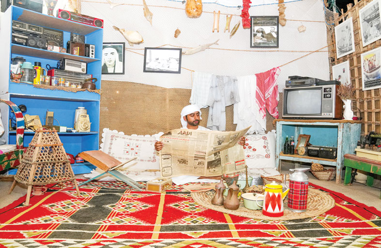 معرض المقتنيات القديمة في مهرجان الياسات يستعيد ذاكرة الأجداد  