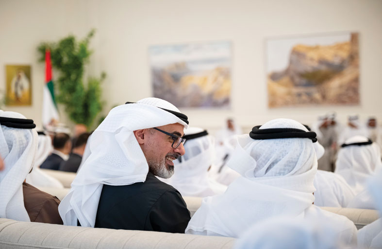 رئيس الدولة يستقبل المشاركين في معرض ومؤتمر (جلوبال ريل 2025) 