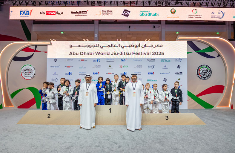 حضور جماهيري كبير في منافسات البراعم بثالث أيام النسخة (17) من بطولة أبوظبي العالمية لمحترفي الجوجيتسو  