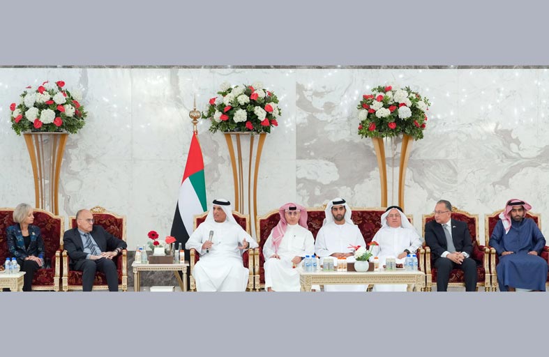 سعود بن صقر يستقبل عدداً من سفراء وممثلي البعثات الدبلوماسية لدى الدولة 