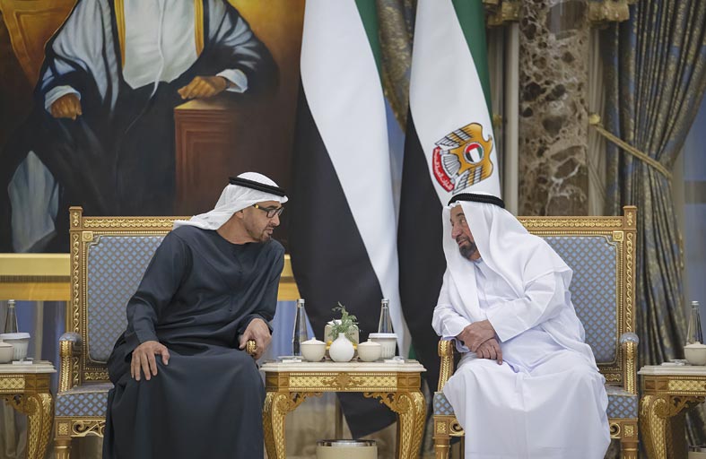 رئيس الدولة يستقبل حكام الإمارات وأولياء العهود ونواب الحكام بمناسبة شهر رمضان المبارك 