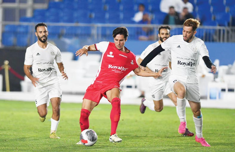 دائرة القضاء أول المتأهلين في كأس منصور بن زايد لكرة القدم 