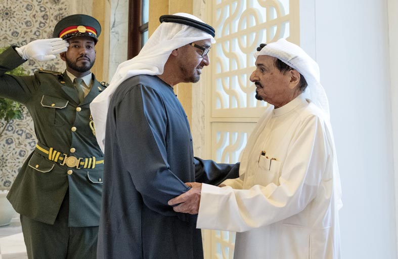 رئيس الدولة يستقبل حكام الإمارات وأولياء العهود ونواب الحكام بمناسبة شهر رمضان المبارك 