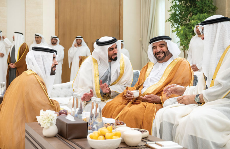 رئيس الدولة يحضر أفراح آل نهيان 