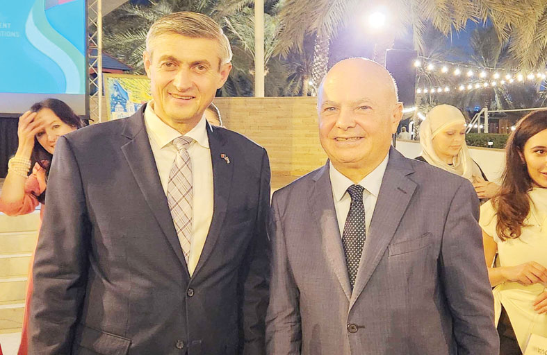 سفير مولدوفا في أبوظبي يقيم حفل استقبال بمناسبة اليوم الوطني لبلاده 