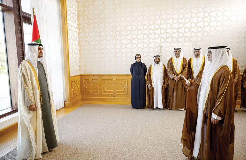 أمام رئيس الدولة..سفراء الإمارات الجدد يؤدون اليمين القانونية 