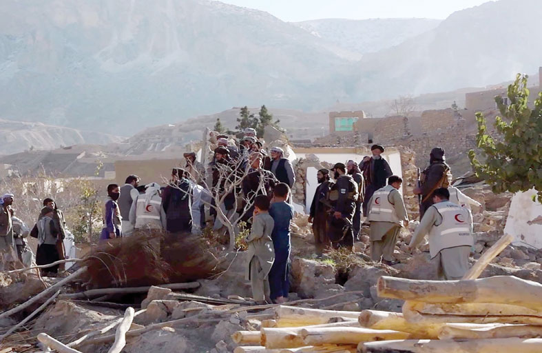 الإمارات تتصدر المشهد الإنساني في أفغانستان 