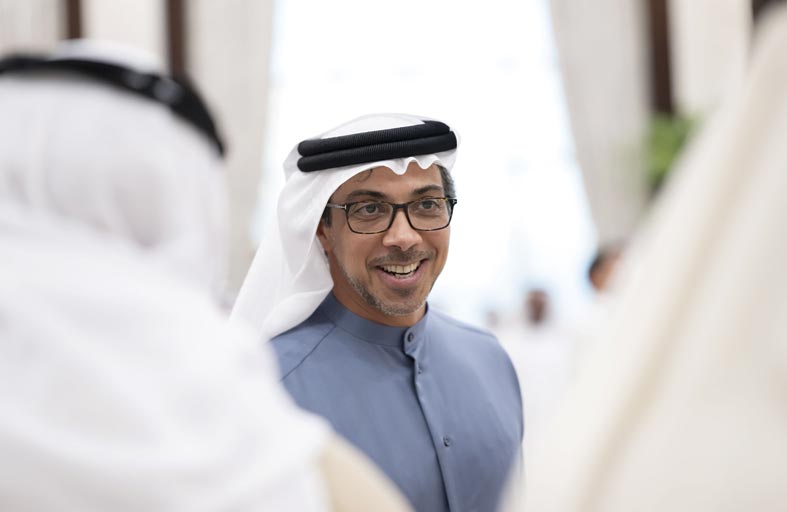 رئيس الدولة يستقبل وفد المجلس الوطني الاتحادي وعدداً من المسؤولين والمواطنين والضيوف 