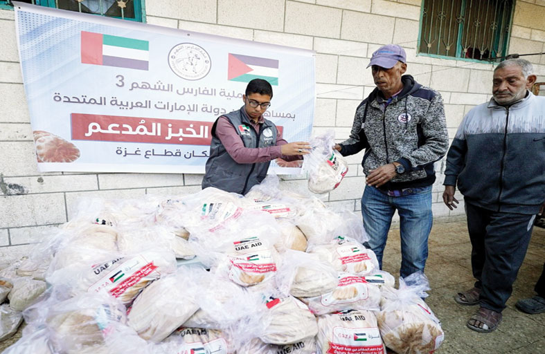 جسر إغاثي متواصل.. الإمارات تجسد قيم اليوم العالمي للعمل الإنساني عبر دعمها المتواصل لغزة 