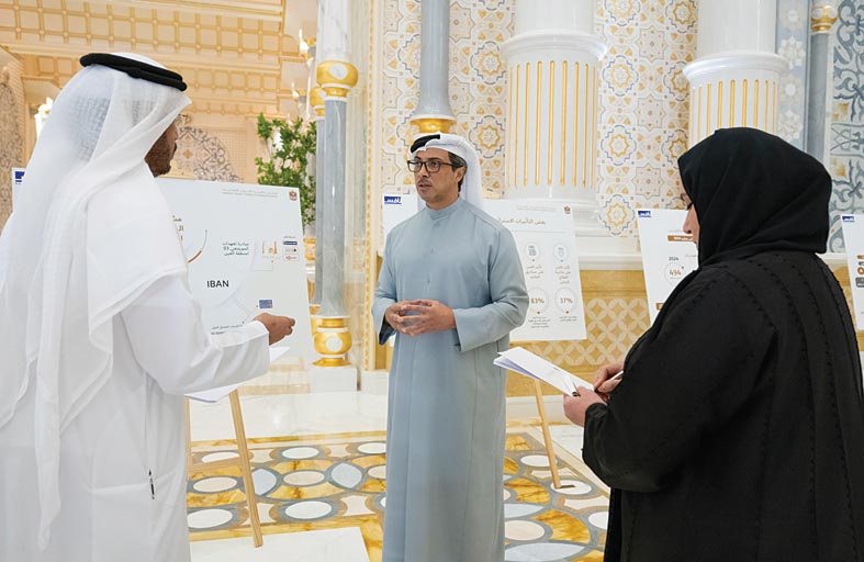 منصور بن زايد يوجه بتكثيف الجهود لتعزيز فرص المواطنين في منظومة العمل بالقطاع الخاص 