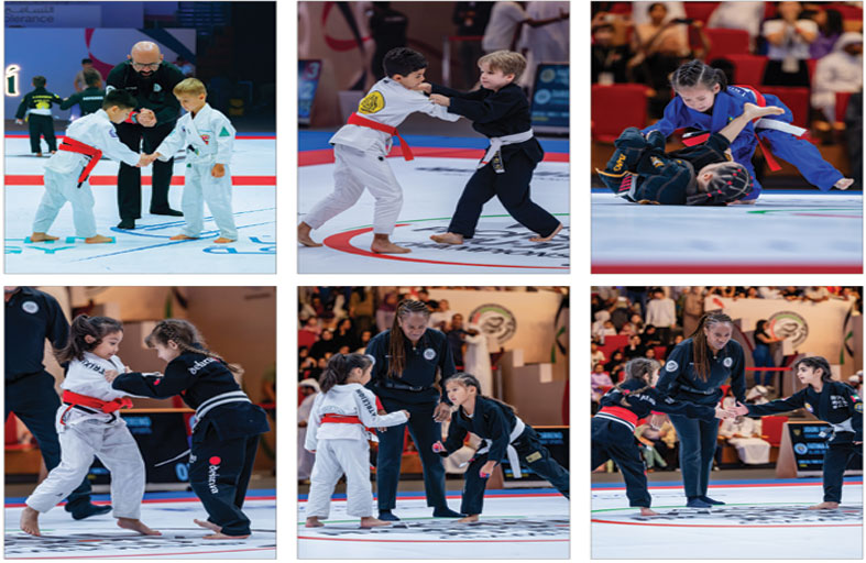 حضور جماهيري كبير في منافسات البراعم بثالث أيام النسخة (17) من بطولة أبوظبي العالمية لمحترفي الجوجيتسو  