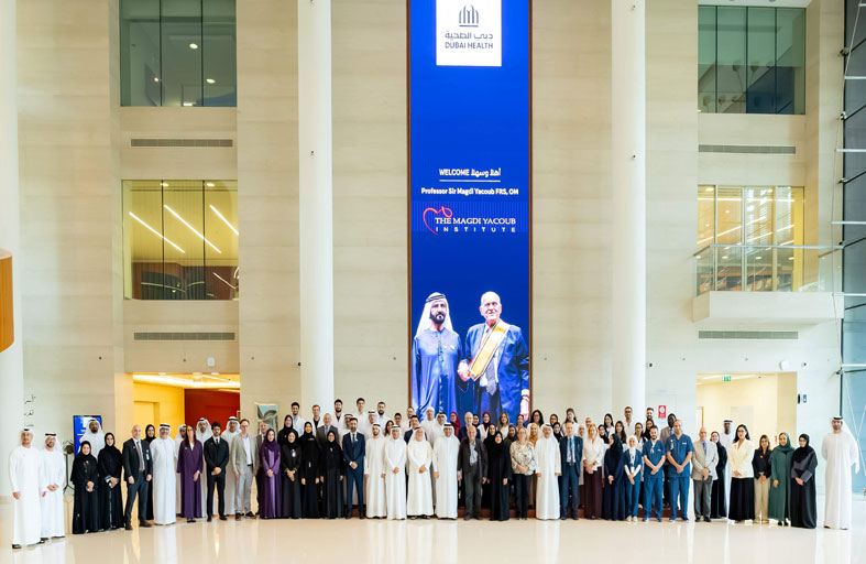 «دبي الصحية» تستقبل جراح القلب العالمي البروفيسور مجدي يعقوب 