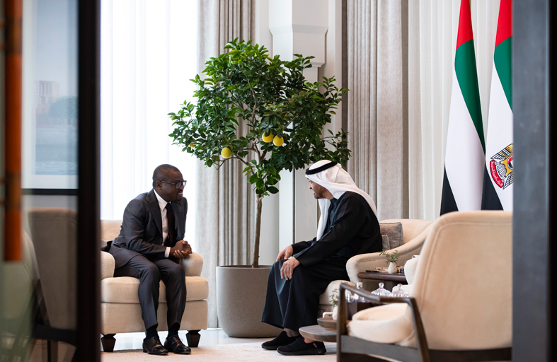رئيس الدولة يؤكد اهتمام الإمارات بتعزيز تعاونها في المجالات التنموية مع دول القارة الإفريقية 