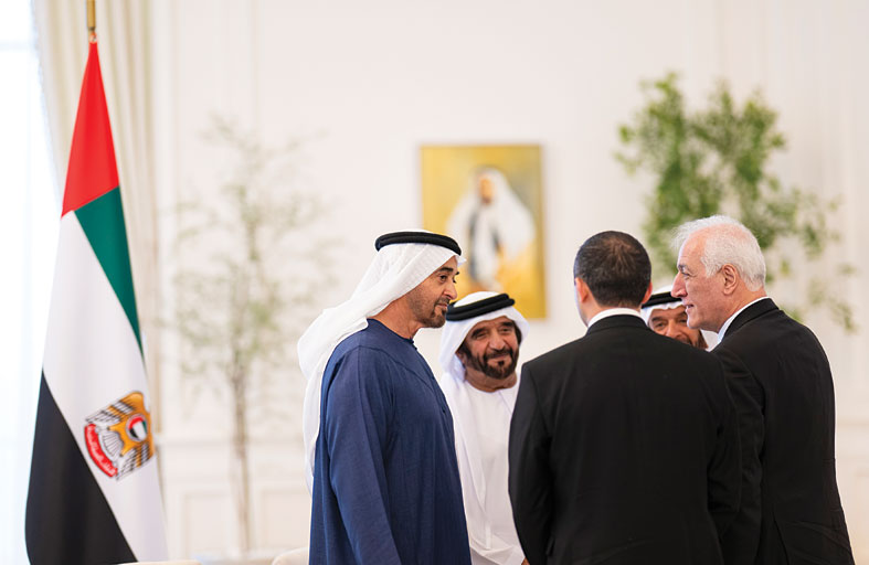 رئيس الدولة ورئيس أرمينيا يبحثان تعزيز علاقات التعاون بين البلدين 